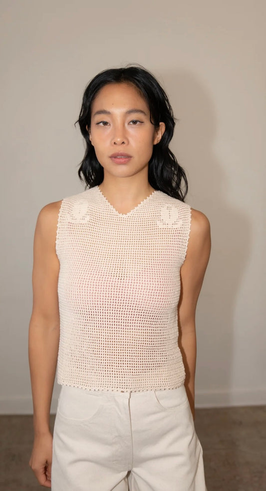 NIA CROCHET TOP