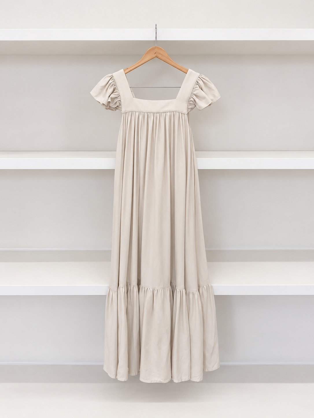 WHITE LEONORA DRESS