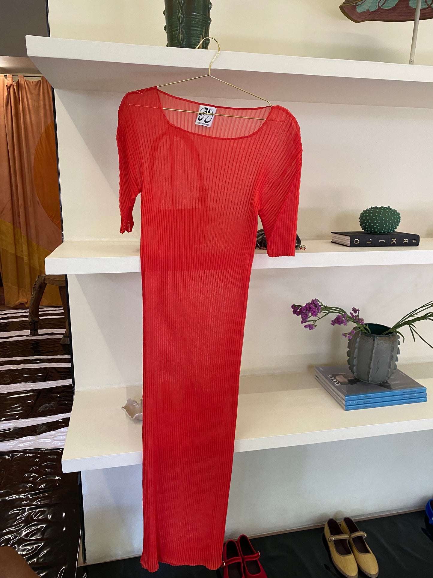 PLISADO DRESS