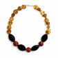 AMBER HEART NECKLACE