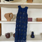 LEATHER WOVEN DRESS