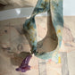 CAPULLO SILK ORCHID NECKLACE