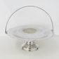VINTAGE J.B. CHATTERLEY & SONS SILVER PLATED PEDESTAL DISH