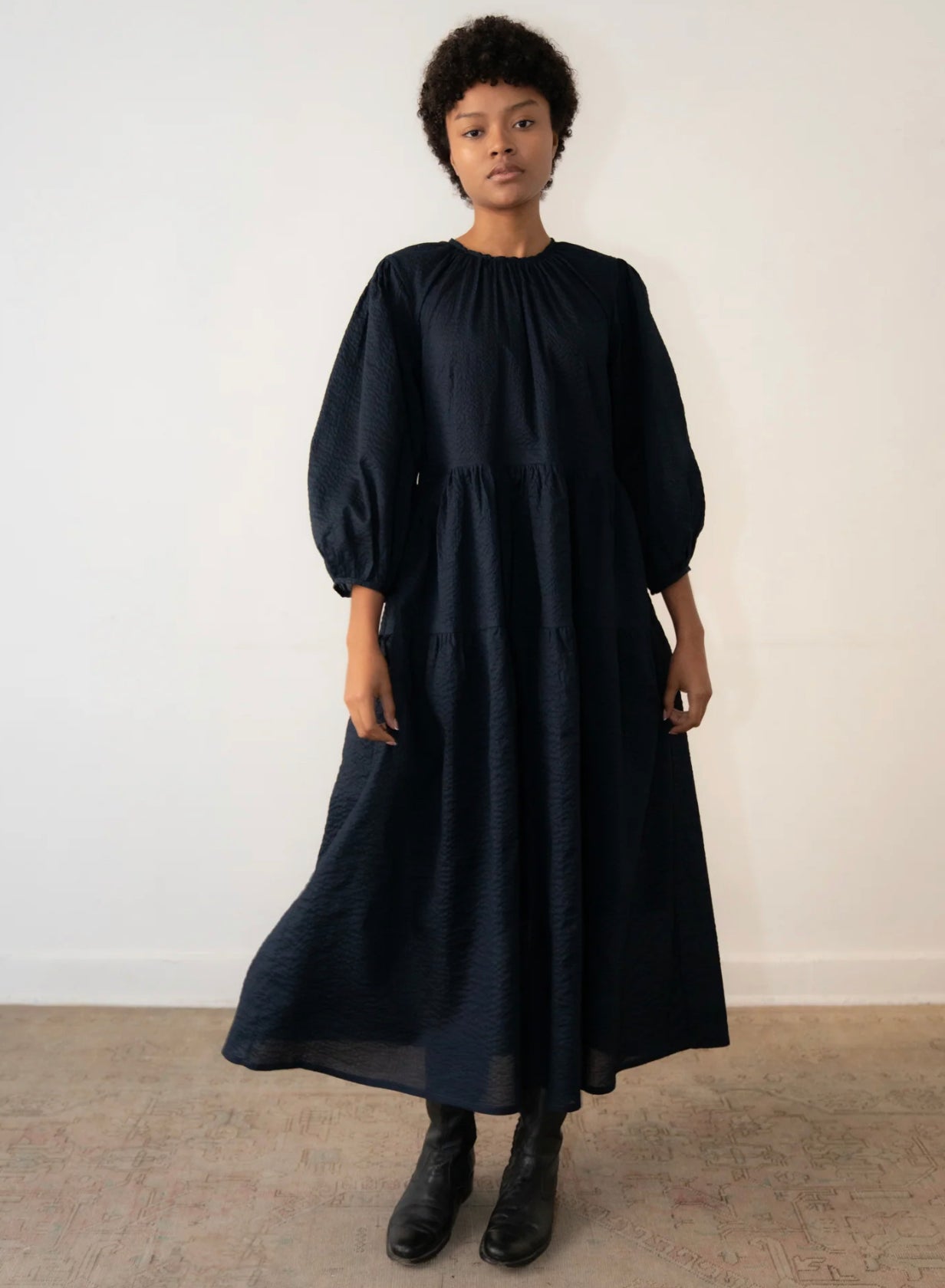 NELLA DRESS MIDNIGHT