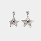 ESTELA PINK SILVER EARRINGS