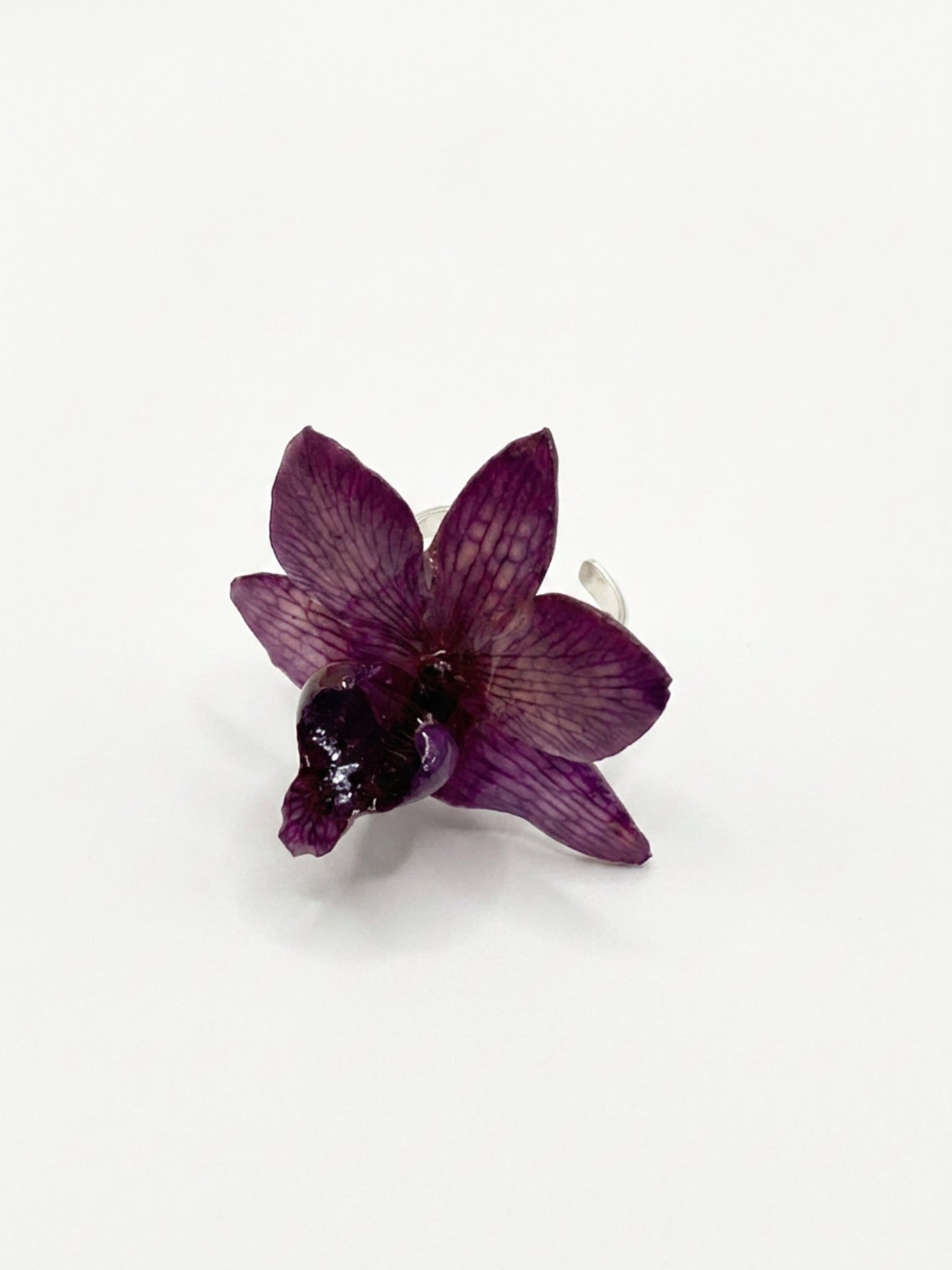 PURPLE ORCHID RING