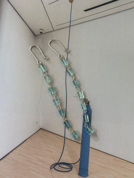 AGUAMARINA EARRINGS