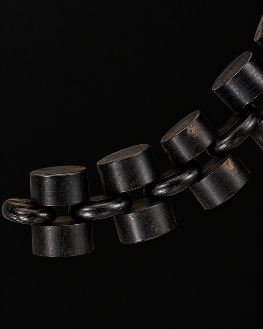 VINTAGE HORN LINK BRACELET