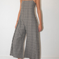 MANON JUMPSUIT NAVI PLAID