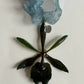 ORCHID NECKLACE - DARK GREEN