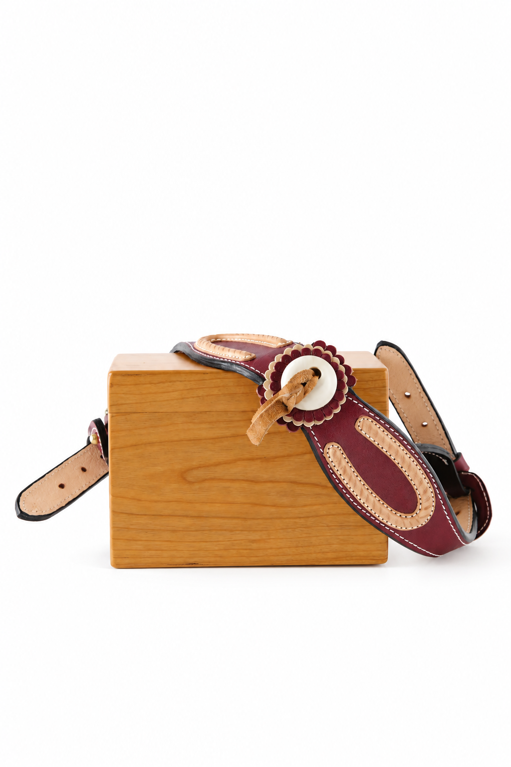 BURGUNDY CORRELLON STRAPS