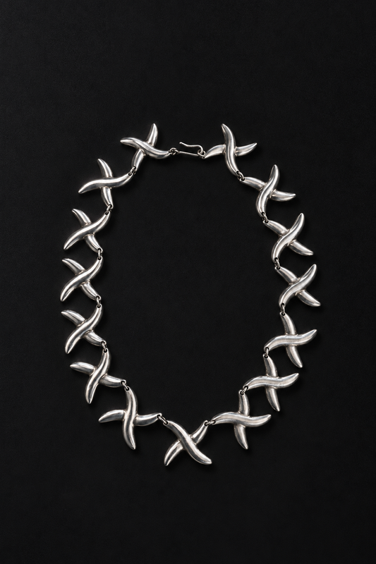 VINTAGE X LINK NECKLACE