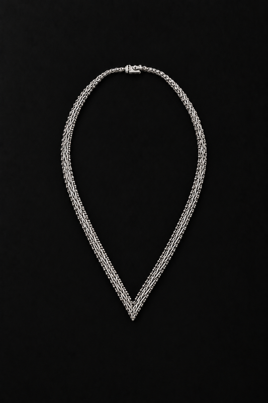 VINTAGE V NECKLACE
