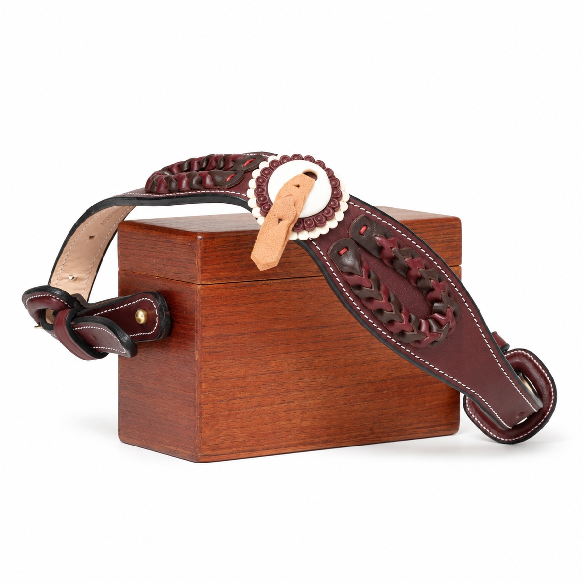 BURGUNDY CORRELLON STRAPS