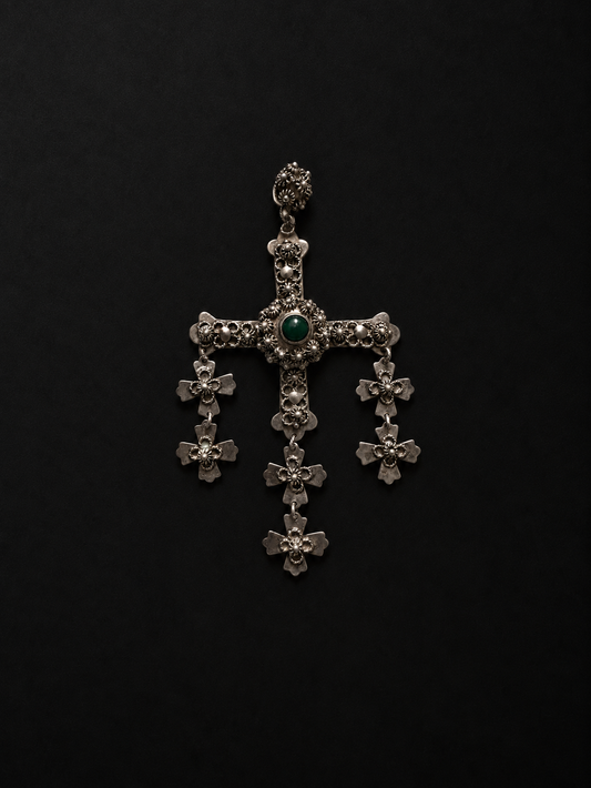 VINTAGE YALALAG SILVER CROSS