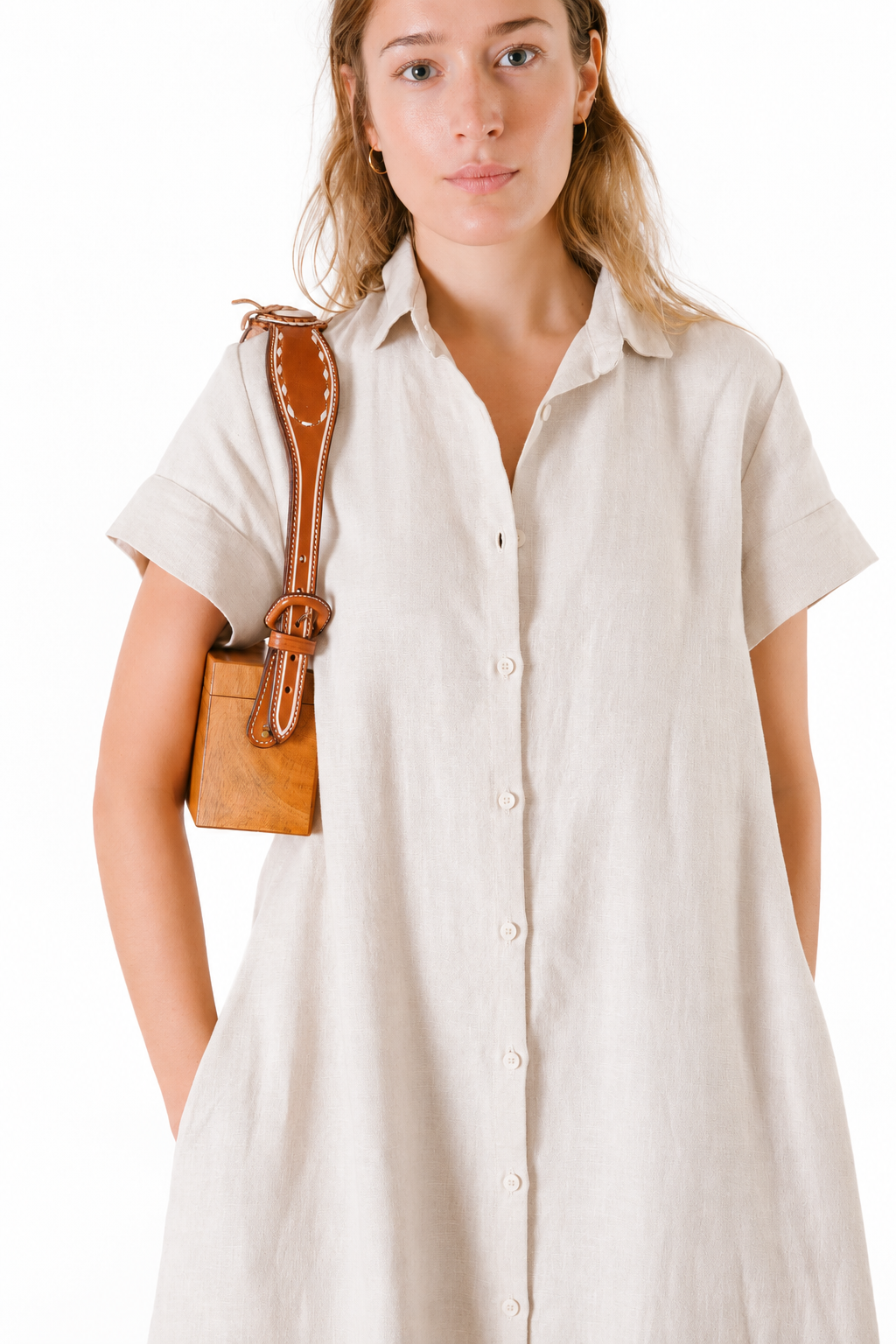 TAN CORRELLON STRAPS