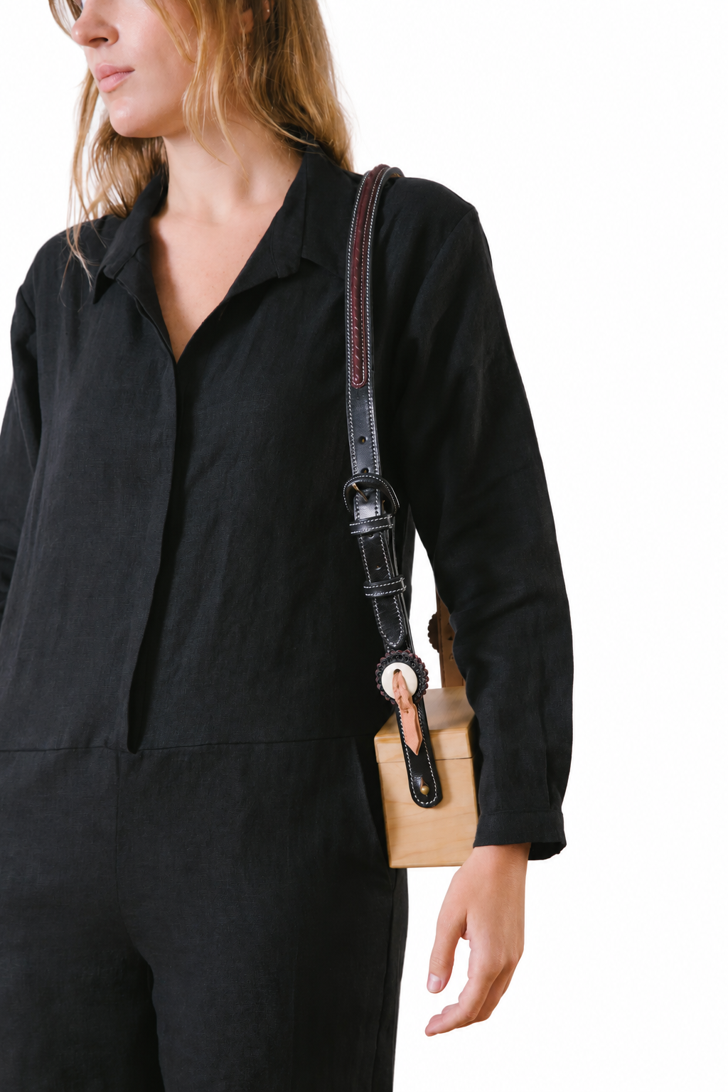 BLACK CHARRA STRAPS
