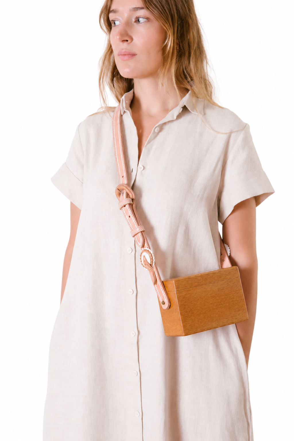 BEIGE CHARRA STRAPS