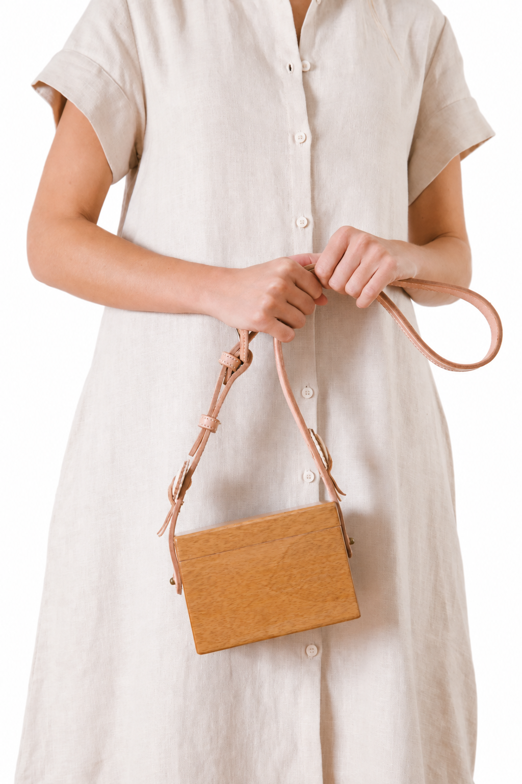 BEIGE CHARRA STRAPS