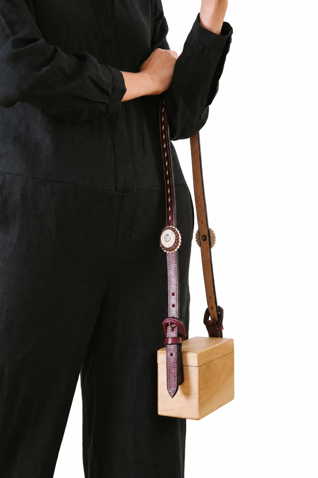 BURGUNDY CHARRA STRAPS