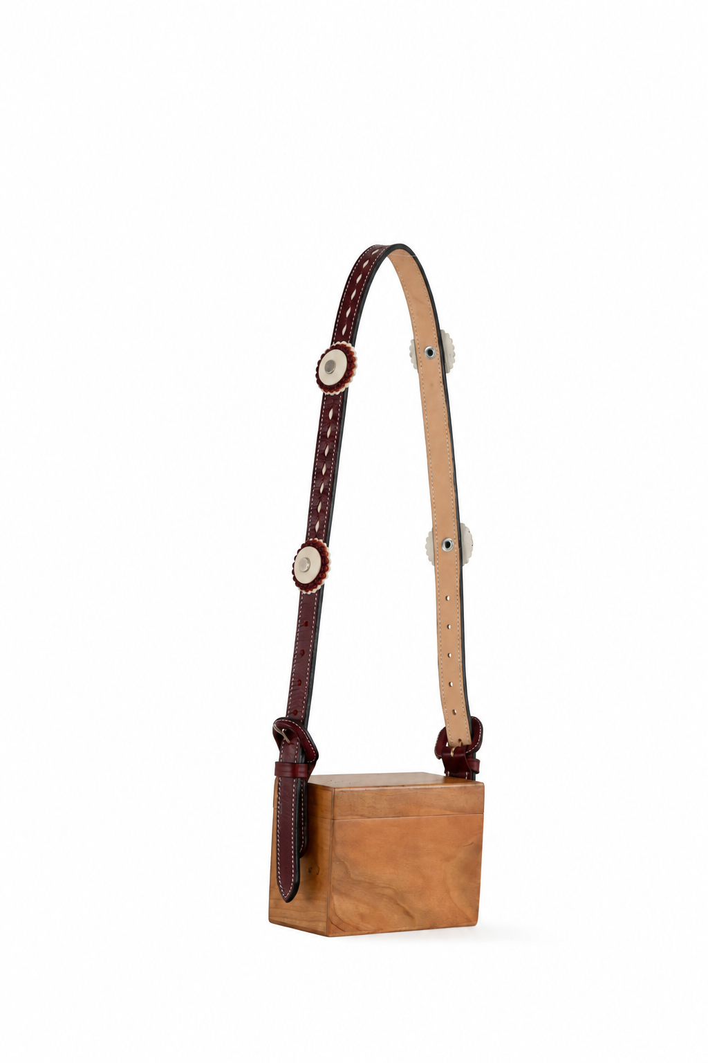 BURGUNDY CHARRA STRAPS