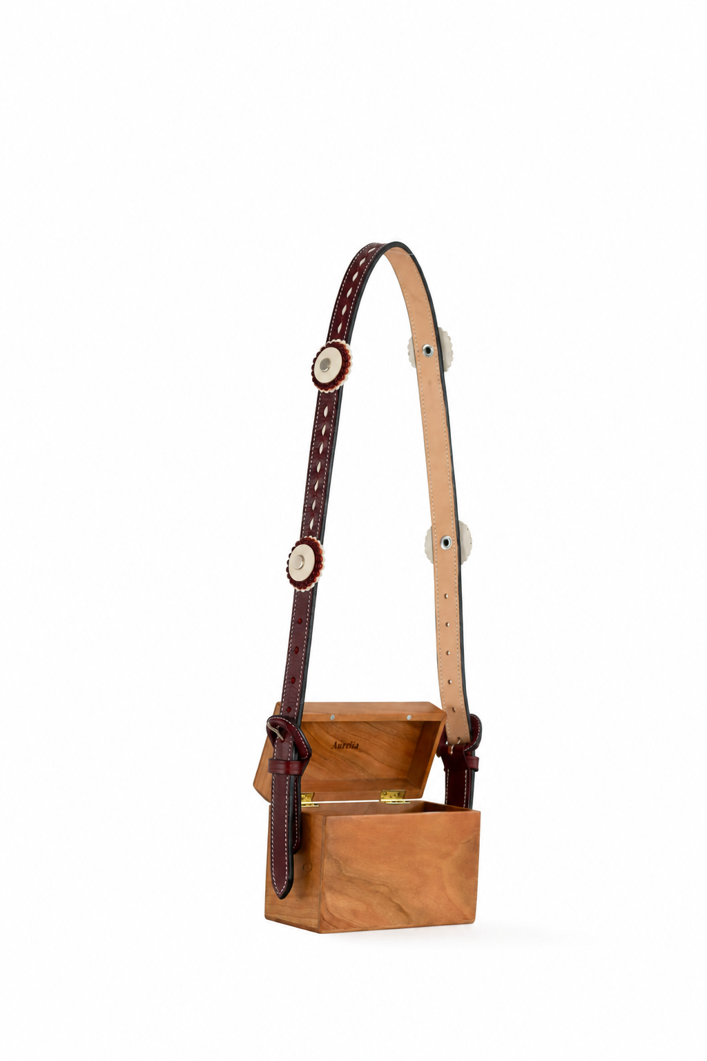 BURGUNDY CHARRA STRAPS