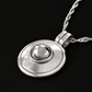 VINTAGE MODERNIST MEDALLION NECKLACE