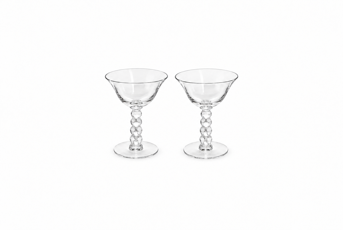 VINTAGE WINE GLASS SET