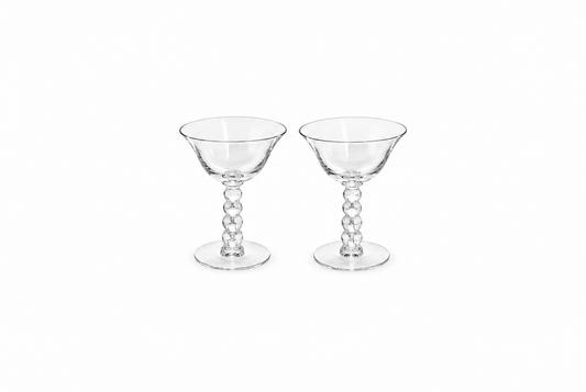 VINTAGE WINE GLASS SET