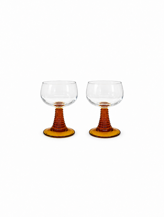 VINTAGE WINE GLASS