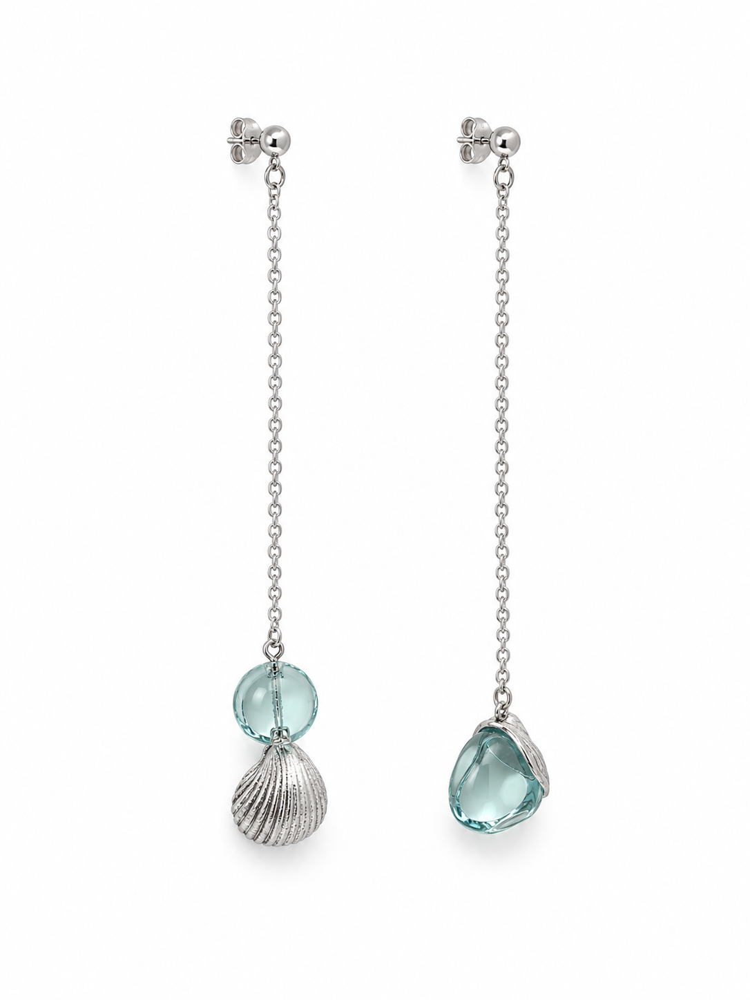 ARETES COLA DE PEZ
