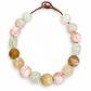 PINK AND GREEN BOLD NECKLACE