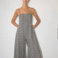 MANON JUMPSUIT NAVI PLAID