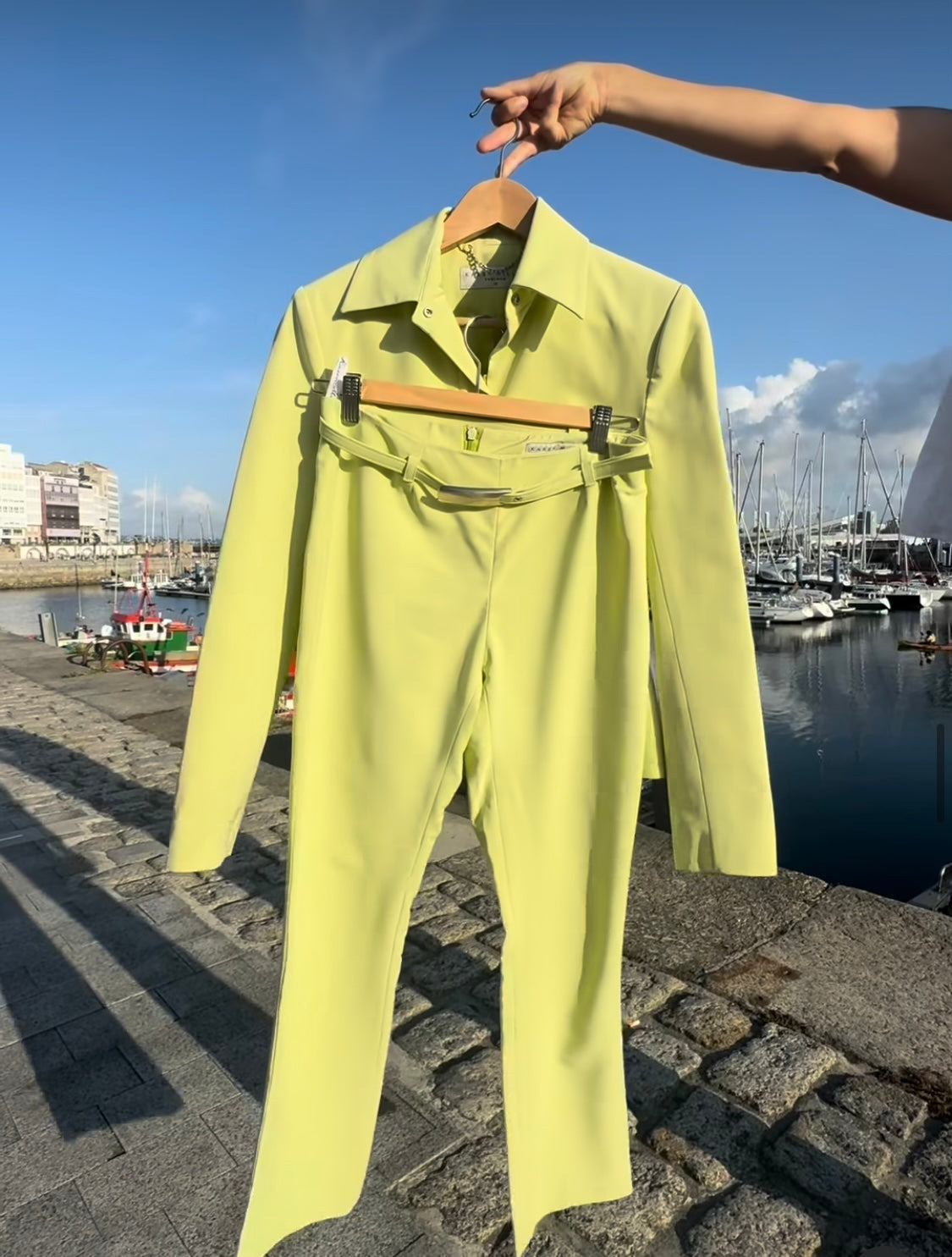 KAREN MILLER GREEN SET