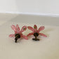 ORCHID CUFFLINKS