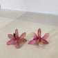 ORCHID CUFFLINKS