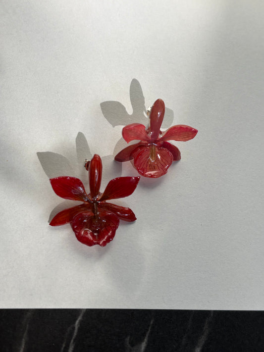 ORCHID EARRINGS