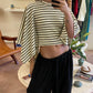 GREEN PONCHO TEE