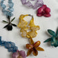 ORCHID NECKLACE - DARK GREEN