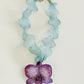 ORQUÍDEA LILA/AZUL CLARO