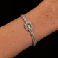 VINTAGE KNOT THIN BRACELET