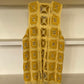 LONG LEATHER CROCHET VEST