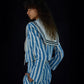 CORTO BERMUDA - BLUE STRIPES