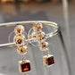 RAÍZ CON PIEDRA EARRINGS