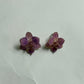PINK ORCHID EARRINGS