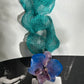ORCHID NECKLACE BLUE (PIN)