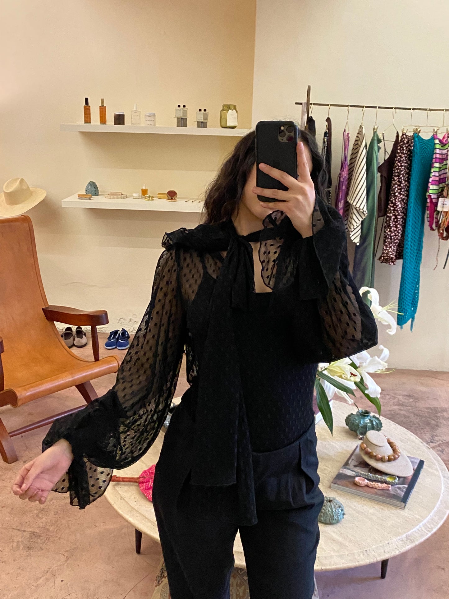 PEONIA LACE BLOUSE