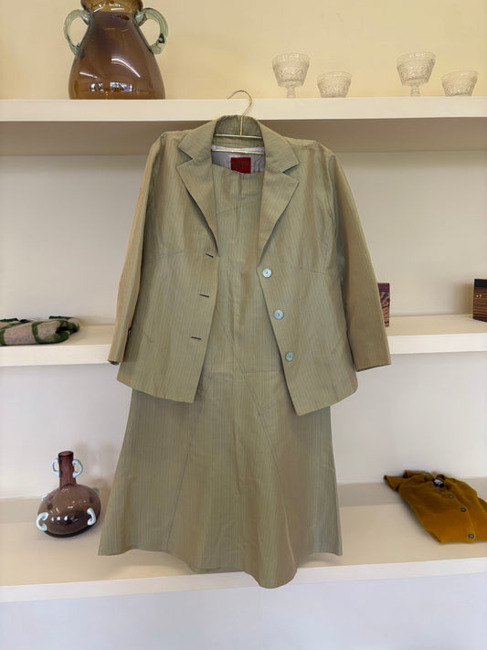 KENZO GREEN SILK SET