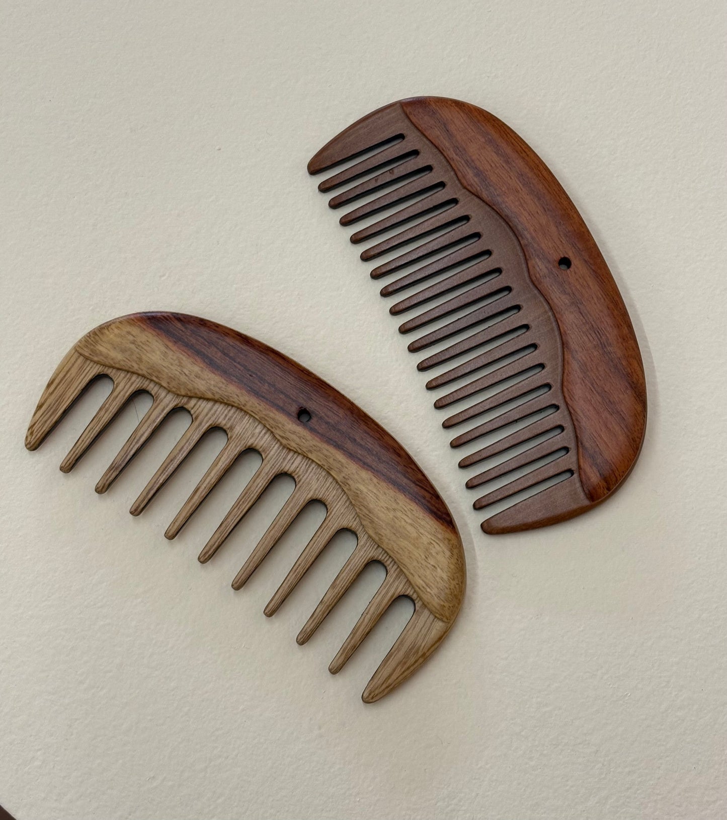 MEXICAN WOODEN HAIR COMB