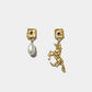 TAN EARRINGS